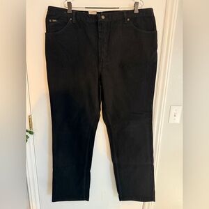 Lee Men's Straight Black Jeans